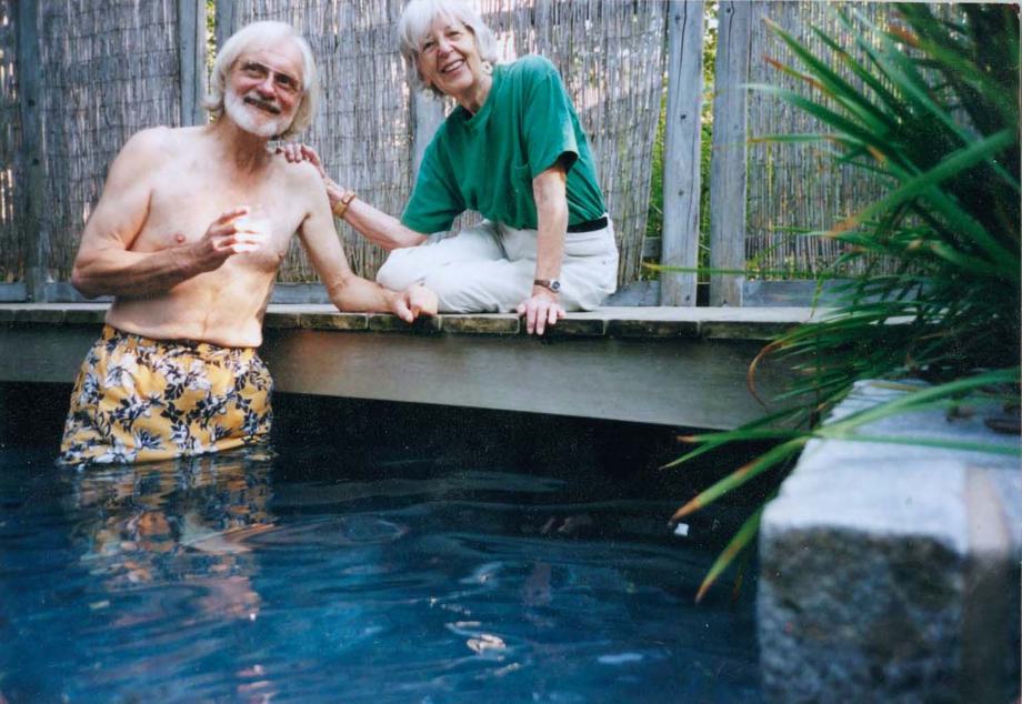 Mick and Frieda, the couple who took her in